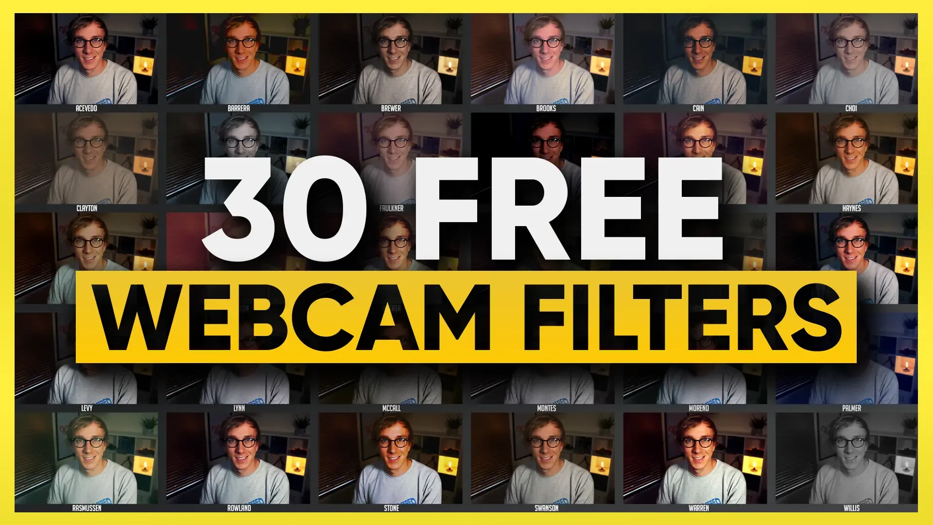Upgrade Your Stream: 30 Free Webcam Filters for Twitch Streamers