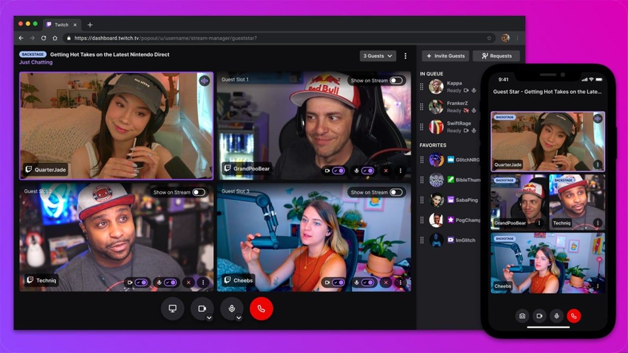 Twitch and YouTube simplify co-streaming