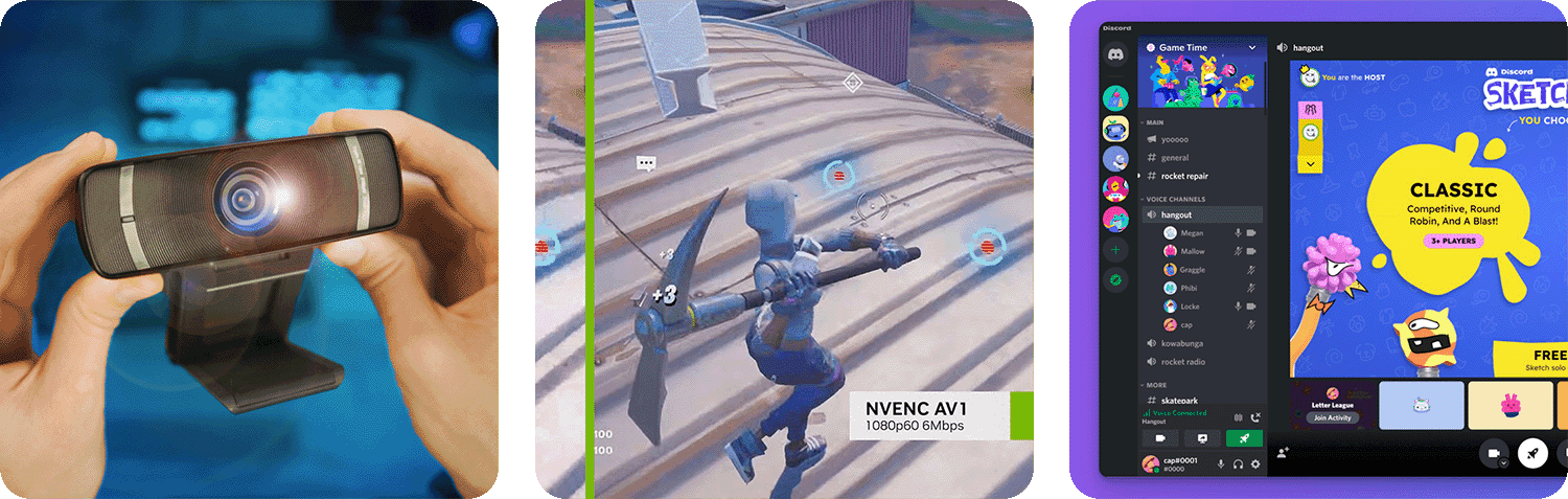 Streamers Caught in 4K