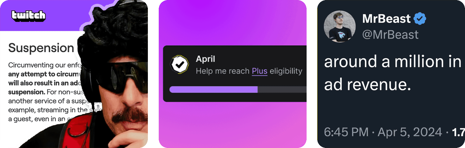 Twitch Allows Banned Streamers Content