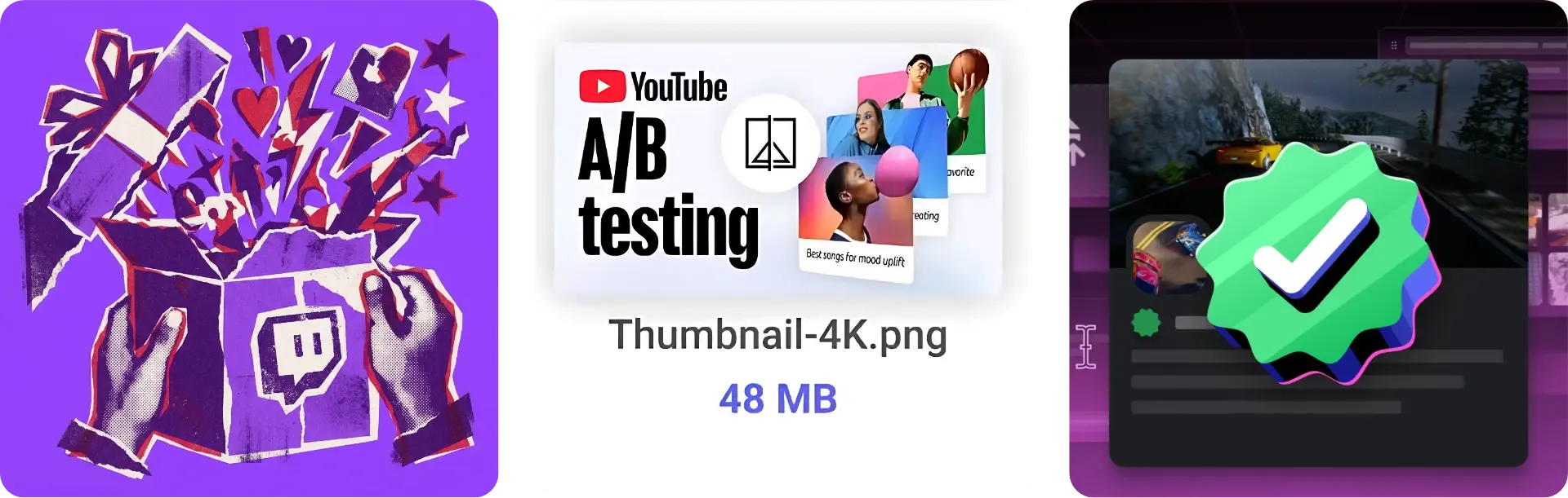 Twitch's Gift 'Em All, YouTube's 4K Thumbnails, Kick's Clip Commands