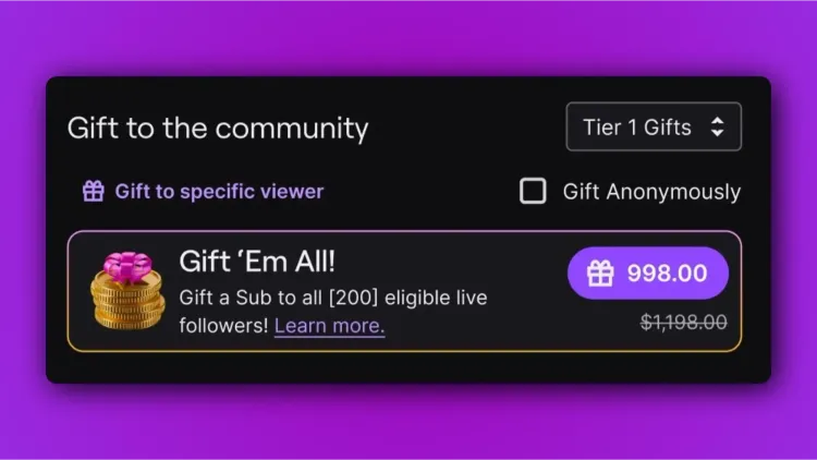Twitch's Gift 'Em All, YouTube's 4K Thumbnails, Kick's Clip Commands